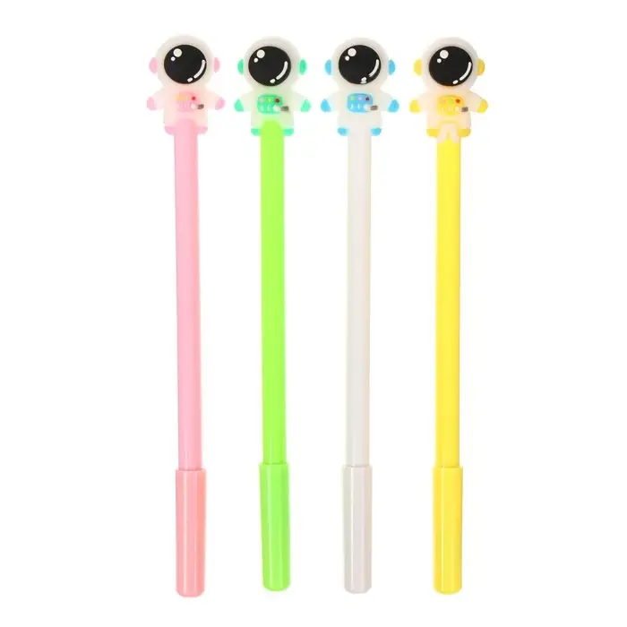 Ручка - прикол Calligrata «Космонавт», гелевая, МИКС Ручка - прикол Calligrata «Космонавт», гелевая, МИКС