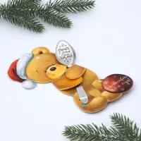 Ложка сувенирная с гравировкой &laquo;Счастливого нового года!&raquo;, 3 х 14 см