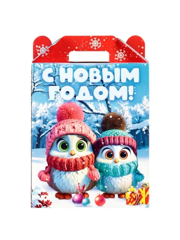 Сладкий новогодний подарок «Совята», 800 г