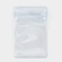 Органайзер-упаковка набор для хранения украшений QF, с зип-лок замком 10 шт., 6&times;4 см, прозрачный