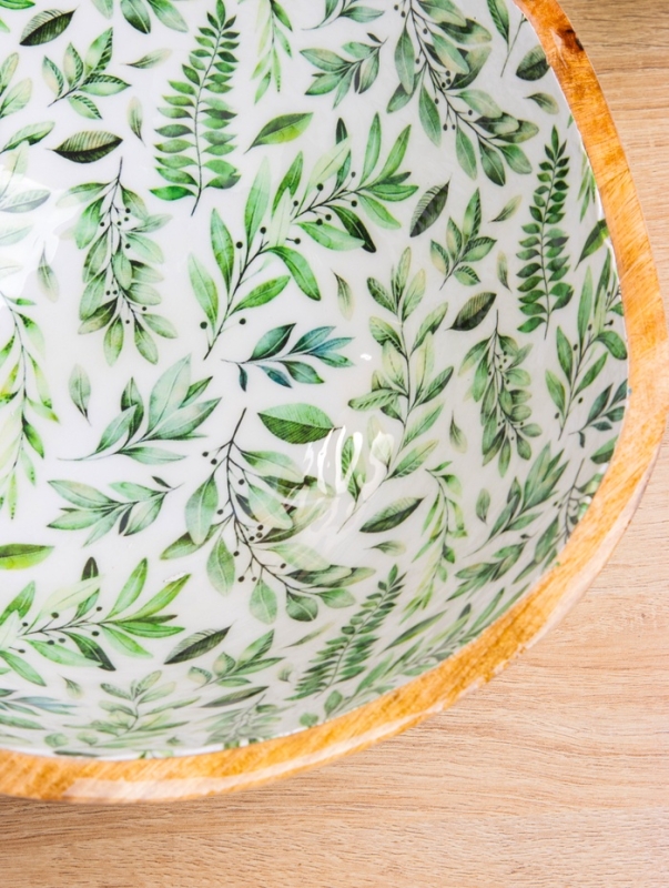 Салатник "Оливковая ветвь" дерево манго 29х29х11 см