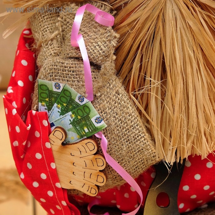 Оберег-домовой Оберег-домовой "Эксклюзив, с мешком", средний, 46х25х20 см МИКС