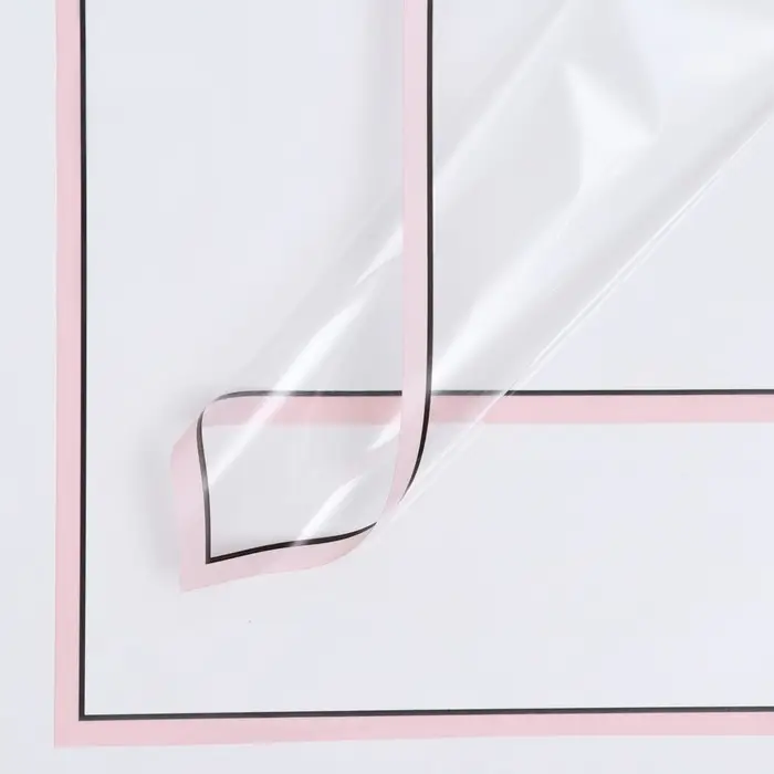 Плёнка для декора и флористики, розовая, универсальная, без рисунка, лист 1 шт., 58×58 см Плёнка для декора и флористики, розовая, универсальная, без рисунка, лист 1 шт., 58×58 см