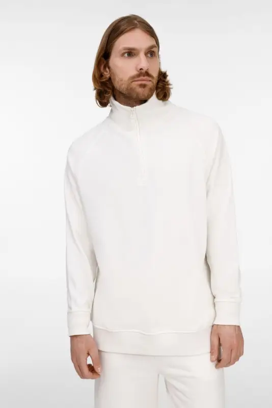 Толстовка унисекс S3, молочно-белая, размер XS/S