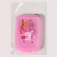 Таблетница с цепочкой, 9.5&times;6.5&times;3 см, 7 секций, МИКС