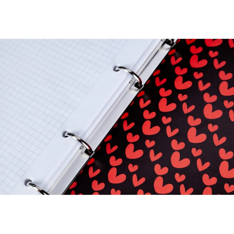 Тетрадь общая А5 120л клетка,кольца(смен.блок) Cats TSB5-120CT