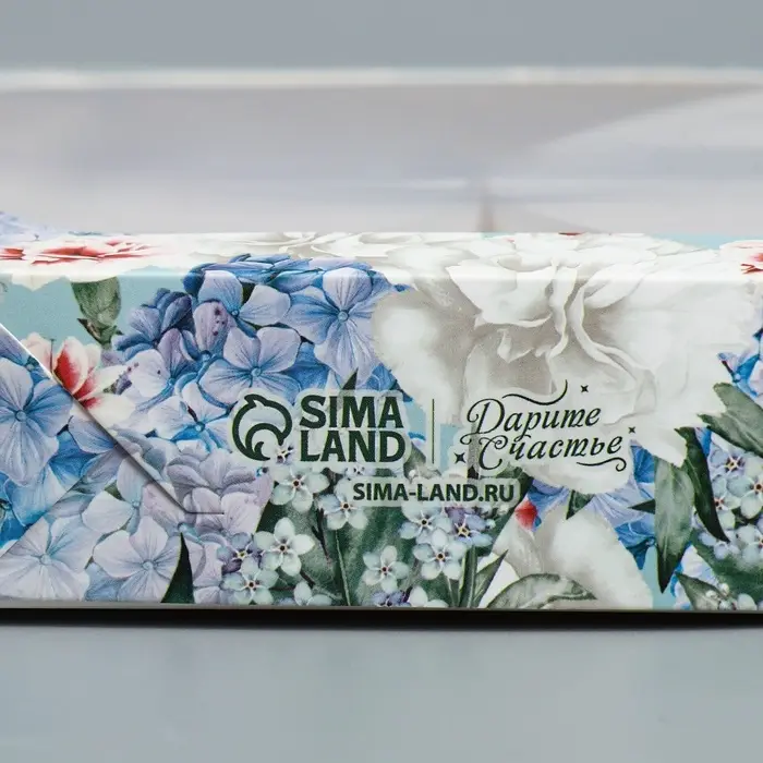 Коробка кондитерская, упаковка, «Вдохновляй красотой», 23 х 20 х 4 см