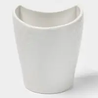 Подставка для бумажных полотенец и кухонных принадлежностей BellaTenero, 19.5&times;12.5&times;25.5 см, фарфор, бамбук, белая