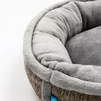 Лежанка для животных &laquo;Лофт Круглая&raquo;, 47&times;10 см, бежевая