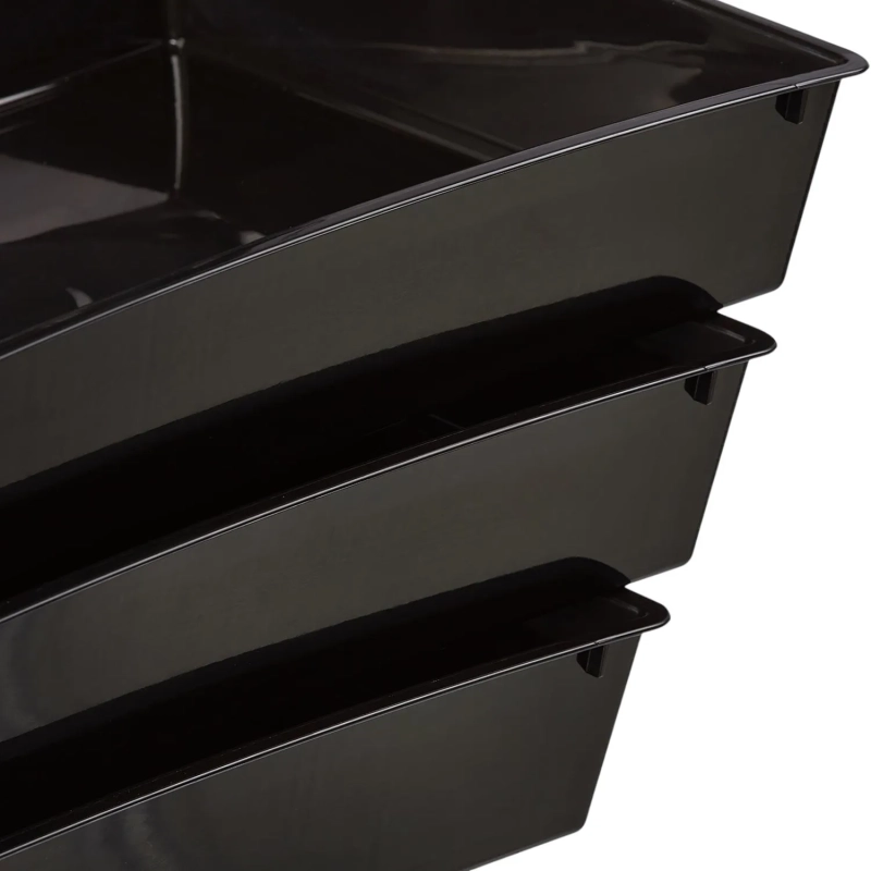 Лоток горизонтальный , черный