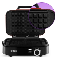 Вафельница электрическая для бельгийских вафель КТ-4672 Вафельница электрическая для бельгийских вафель КТ-4672