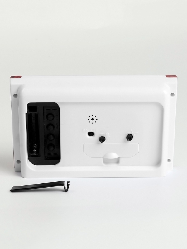 Часы будильник настольные, на батарейках, 17.9 х 10.9 х 4.1 см, циферблат 10.9 х 15.5 см Часы будильник настольные, на батарейках, 17.9 х 10.9 х 4.1 см, циферблат 10.9 х 15.5 см