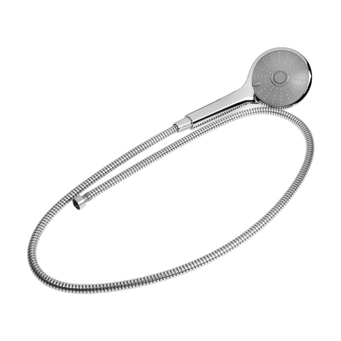Набор для душа ZEIN H02, стойка с мыльницей и держателем, шланг 150 см, лейка 3 режима, хром Набор для душа ZEIN H02, стойка с мыльницей и держателем, шланг 150 см, лейка 3 режима, хром