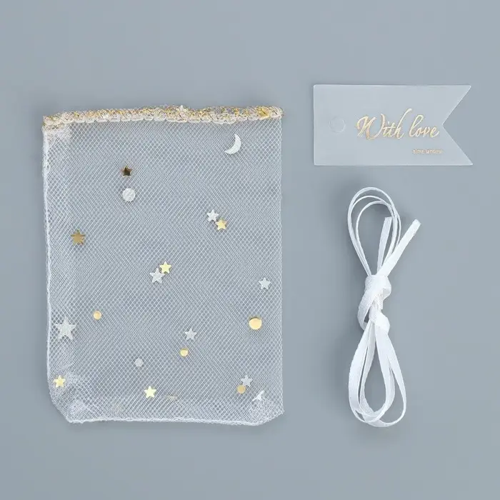 Мешочек подарочный из фатина «Нежность», 7 х 9 см +/- 1.5 см Мешочек подарочный из фатина «Нежность», 7 х 9 см +/- 1.5 см