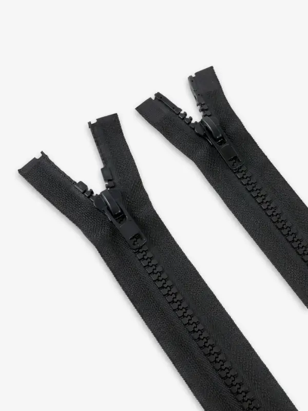 Молния &laquo;Трактор&raquo;, №8, разъёмная, 2 замка, замки автомат, 110 см, чёрная