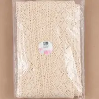 Кружево вязаное Арт Узор, 70 мм, 10&plusmn;1 м, бежевое