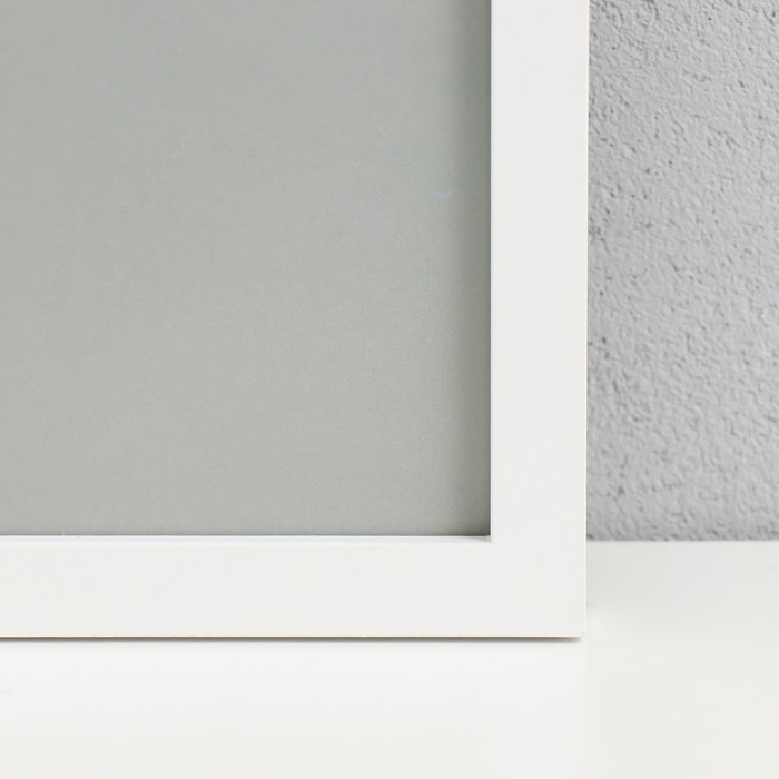 Фоторамка МДФ "Nina" 60x90 см, белый (пластиковый экран)