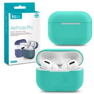 Чехол для AirPods Pro Silicone Case ISA Mint