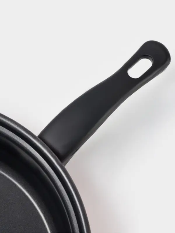 Набор посуды Promo Stone violet: кастрюля 3 л, d=24 см, ковш 1.3 л, сковорода d=24 см, крышки 2 шт., антипригарное покрытие, бордовый