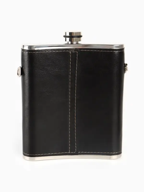 Фляжка &laquo;Герб&raquo;, нержавеющая сталь, 540 мл, 18 oz