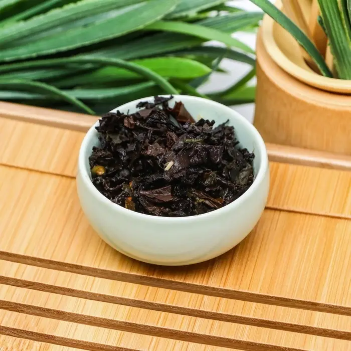 Китайский выдержанный чай "ДЖЕКИЧАЙ" Шу Пуэр, 50 г, 2021