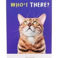 Набор блокнотов А6 32л кл на скобе Кто здесь?, мел карт, бл офс, 4В 20шт