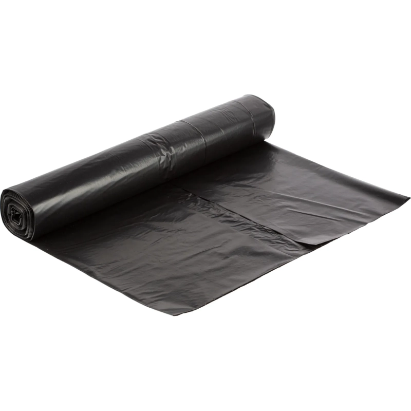 Мешки для мусора ПВД 240л 80мкм 10шт/уп черные 90х140см_Green Pack