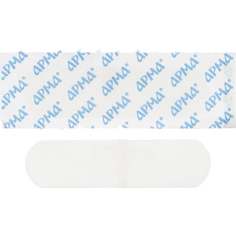 Лейкопластырь, 19х72мм нетканый белый ПЭ,100 шт/уп,АРМА