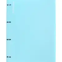 Тетрадь на кольцах ErichKrause. Pastel А4, 80 листов, в клетку, пластиковая обложка, блок офсет, 100% белизна, МИКС