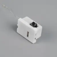 Фигура светодиодная &laquo;Ель&raquo; 30&times;13&times;13 см, 10 LED, от батареек AG13&times;3 (в комплекте), свечение тёплое белое