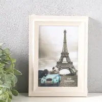 Фоторамка пластик 10х15 см "Остин" бело-бежевый 18,5х13,5х1,5 см