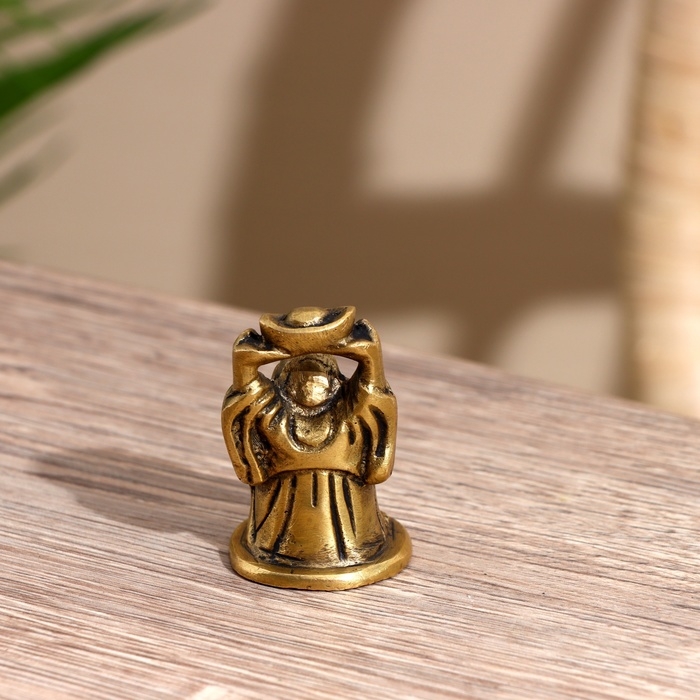 Сувенир Сувенир "Хотэй, руки вверх" латунь 4,5 см