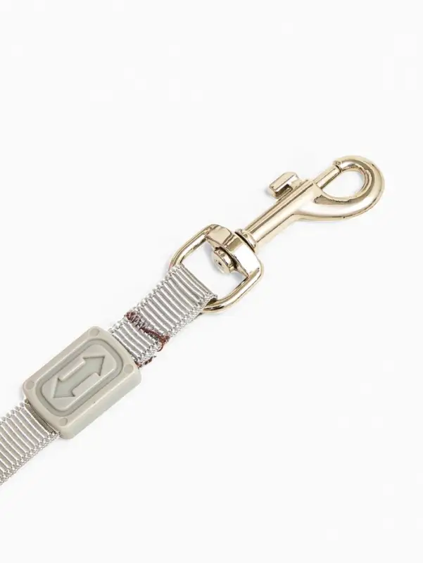 Рулетка - поводок для собак, лента 3 м, серая/сиреневая Рулетка - поводок для собак, лента 3 м, серая/сиреневая