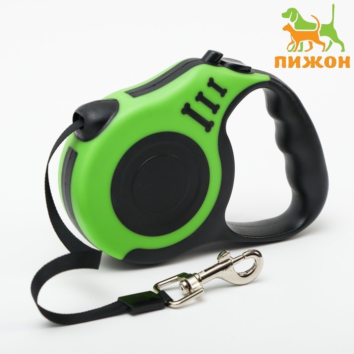 Рулетка  Рулетка "Зарница" , 5 м, до 15 кг, чёрно-зелёная