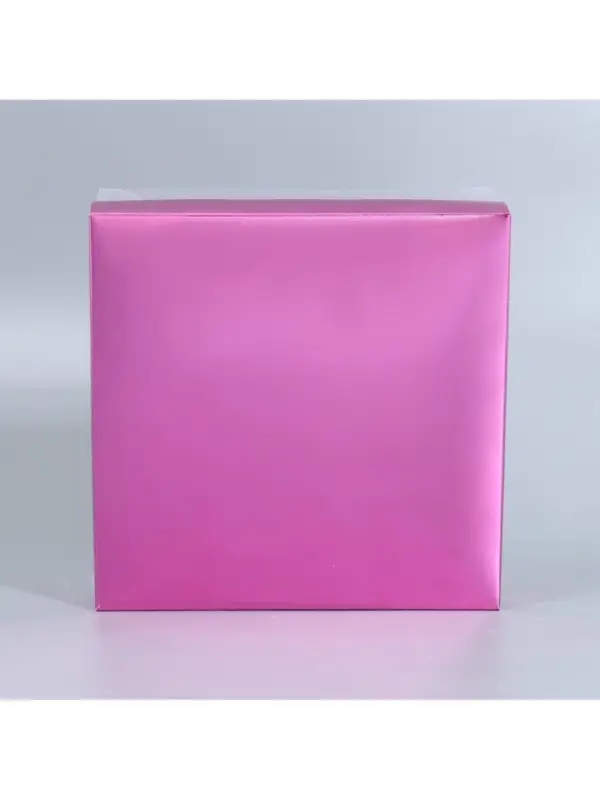Коробка кондитерская для муссовых пирожных &laquo;Розовая&raquo;, 17.8 х 17.8 х 6.5 см