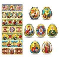 Пасхальная термоусадочная плёнка «Лики», на 7 яиц