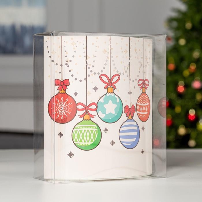 Светодиодная фигура «Ёлочные шары» 17 × 20 × 8 см, картон, батарейка ААх2 (не в комплекте), свечение тёплое белое Светодиодная фигура «Ёлочные шары» 17 × 20 × 8 см, картон, батарейка ААх2 (не в комплекте), свечение тёплое белое