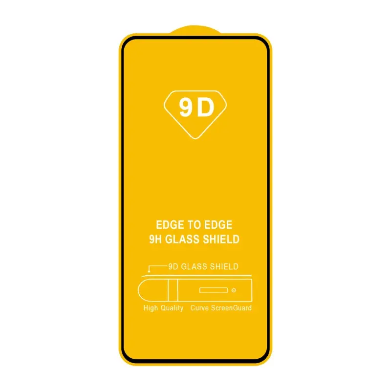 Защитное стекло для Huawei Honor 10X Lite/P Smart 2021 с рамкой 9H Full Glue без упаковки (25 шт./уп.)