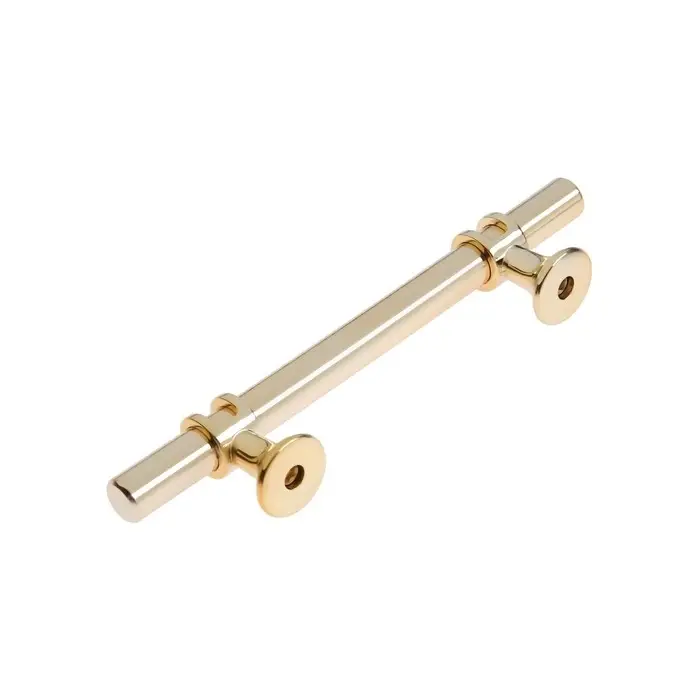 Ручка-скоба CAPPIO CAMDEN, м/о 96 мм, d=12 мм, пластик, цвет золото