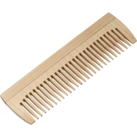 Расческа - гребень Lei, деревянный, без ручки, 27 зубьев