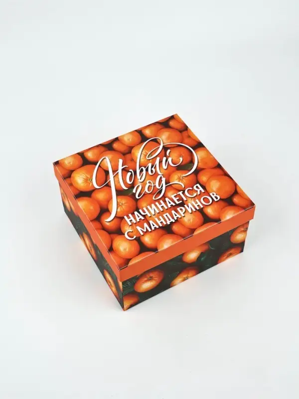 Набор подарочных коробк 6 в 1 «Яркие мандарины», 10×10×6–20×20×11 см Набор подарочных коробк 6 в 1 «Яркие мандарины», 10×10×6–20×20×11 см