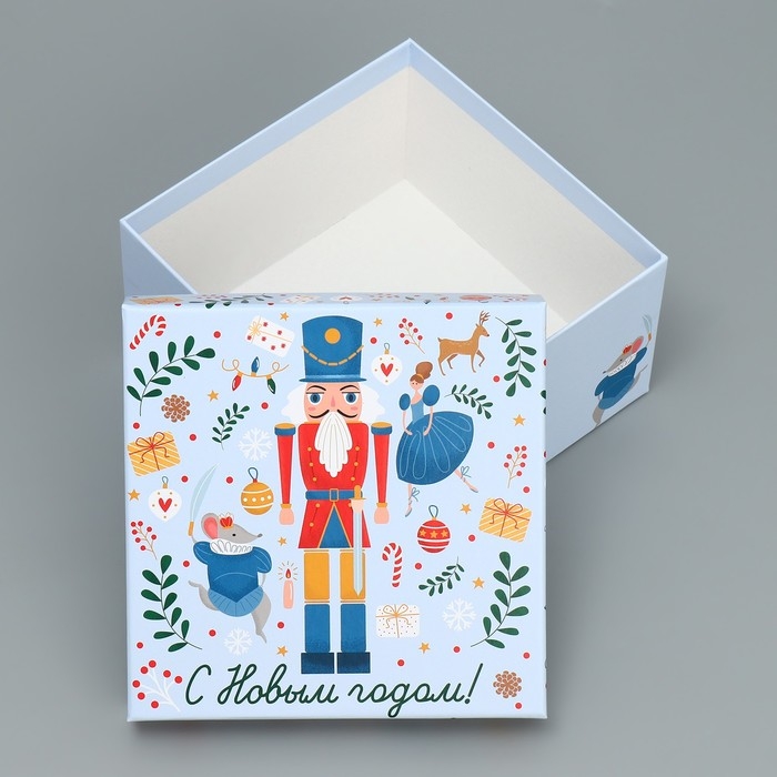 Набор подарочных коробок 10 в 1 «Щелкунчик», 10 х 10 х 6 – 28 х 28 х 15 см, Новый год Набор подарочных коробок 10 в 1 «Щелкунчик», 10 х 10 х 6 – 28 х 28 х 15 см, Новый год