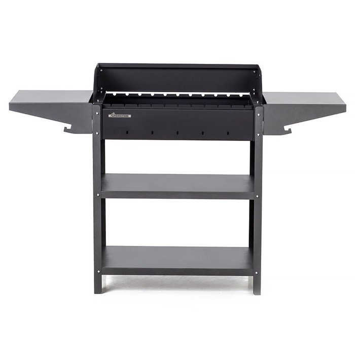 Мангал "Family Standart Grill FSG2000" 133,2 х 39,4 х 89,5 см, 2 мм, крышка, боковые полки