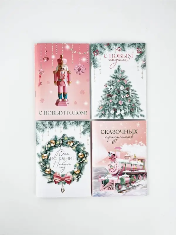 Блокнот А6 32 листа МИКС  Блокнот А6 32 листа МИКС "Розовое чудо"