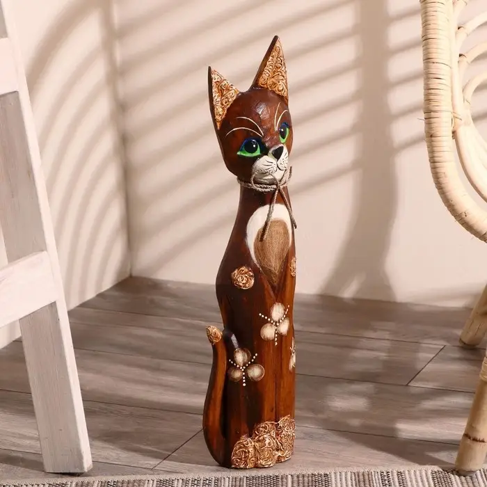 Сувенир дерево "Кошка" 50 см