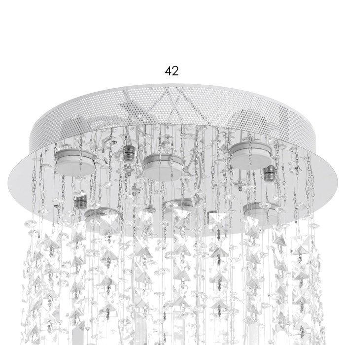 Светильник каскад Светильник каскад "Доменика" 6xLED 6xG4 хром 40х40х100см BayerLux