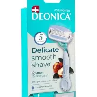 Бритвенный станок со сменной кассетой DEONICA 5 FOR WOMEN Бритвенный станок со сменной кассетой DEONICA 5 FOR WOMEN