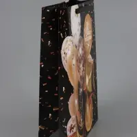 Пакет подарочный ламинированный, упаковка, &laquo;С Днем Рождения&raquo;, L 31&times;40&times;11.5 см
