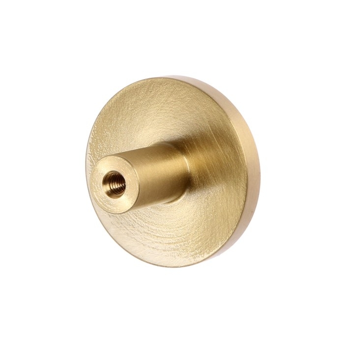 Ручка-кнопка CAPPIO, d=33 мм, h=20 мм., латунь, цвет золото Ручка-кнопка CAPPIO, d=33 мм, h=20 мм., латунь, цвет золото