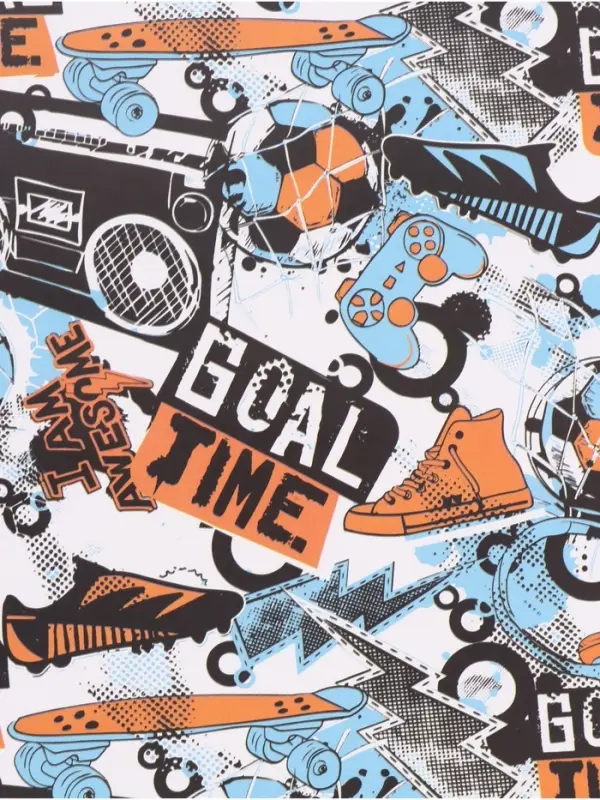 Бумага упаковочная &laquo;Футбол&raquo;, глянец, 70&times;100 см, 1 лист